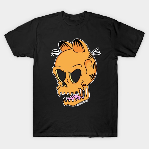 Garf Skull T-Shirt by Gregg.M_Art